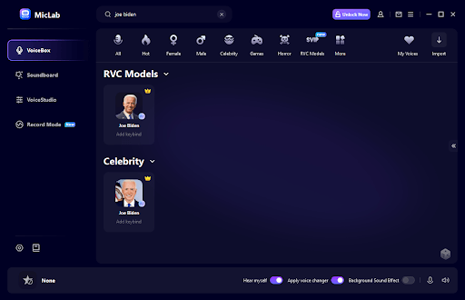 miclab joe biden ai voice